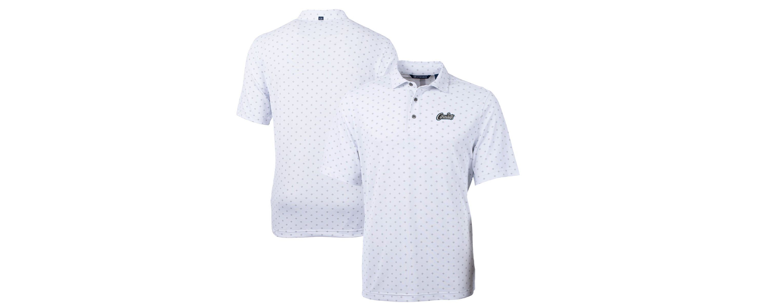 NCAA UCF Knights Citronaut Virtue Eco Pique Tile Print Recycled Polo