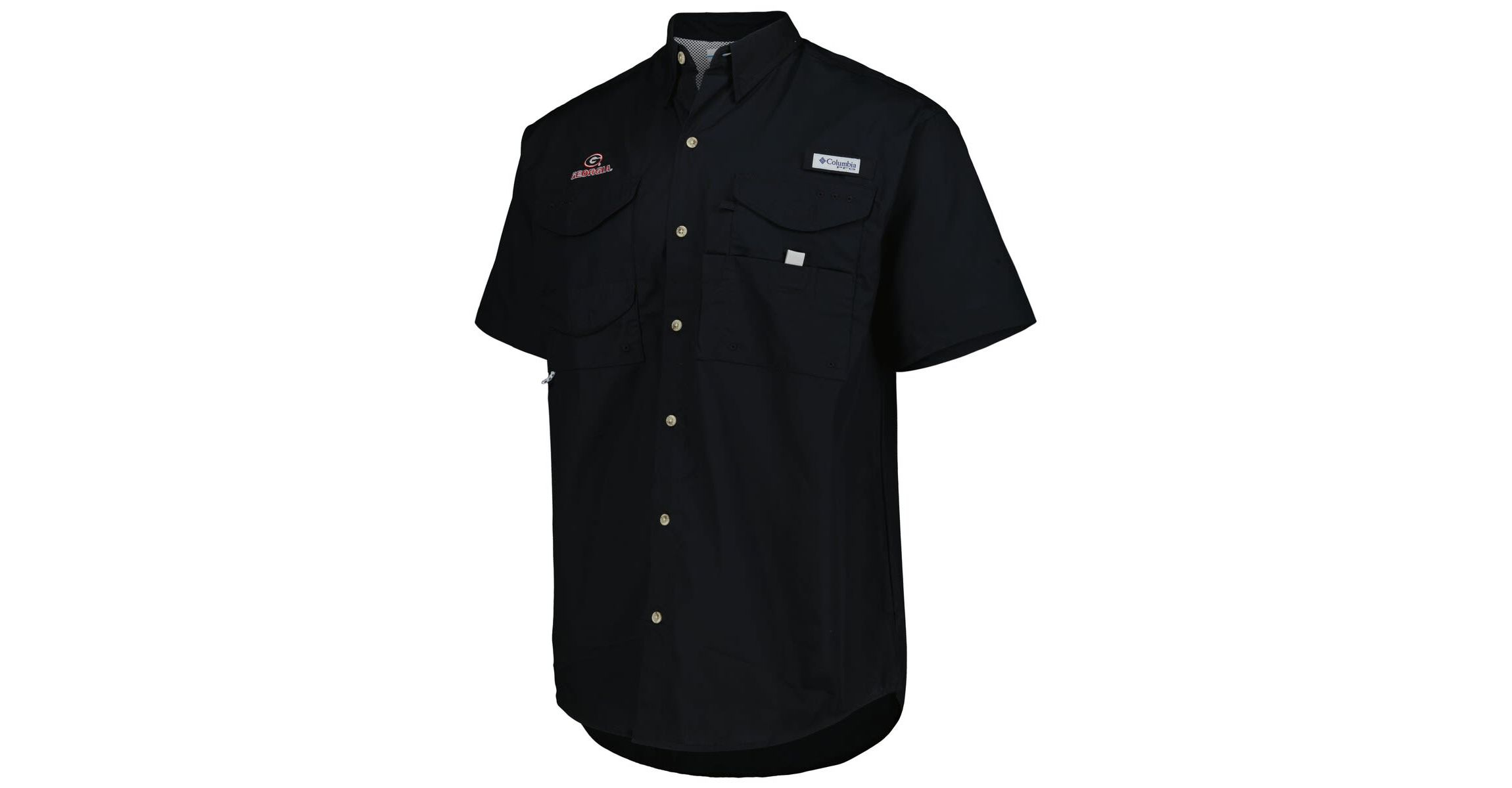 NCAA Georgia Bulldogs Bonehead Button-Up Shirt
