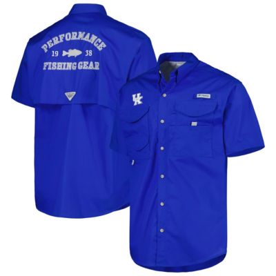 NCAA Kentucky Wildcats Bonehead Button-Up Shirt
