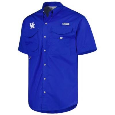 NCAA Kentucky Wildcats Bonehead Button-Up Shirt