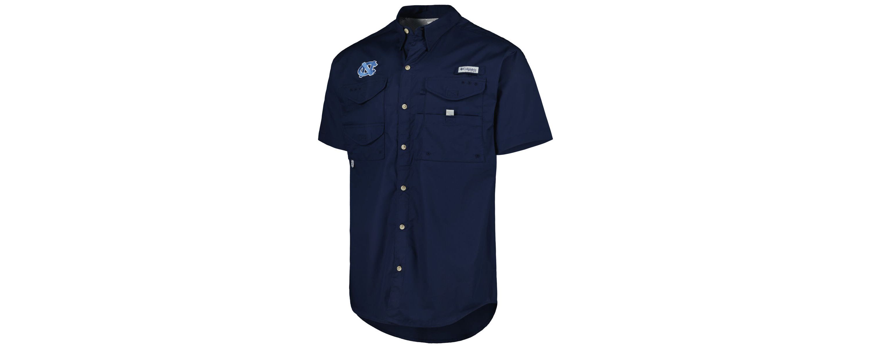 NCAA North Carolina Tar Heels Bonehead Button-Up Shirt
