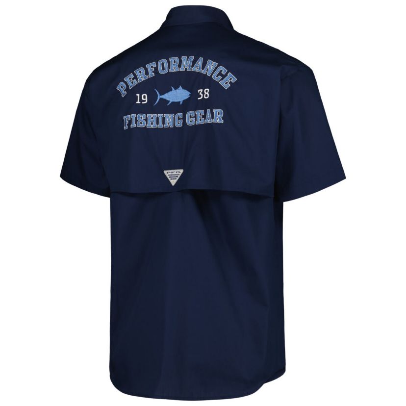 NCAA North Carolina Tar Heels Bonehead Button-Up Shirt