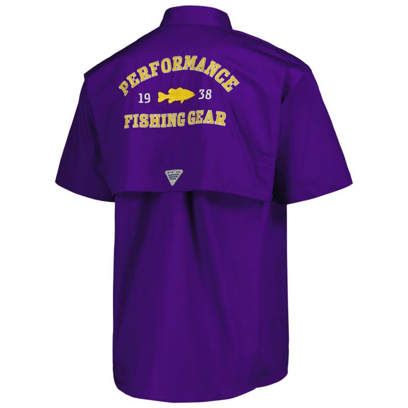 NCAA LSU Tigers Bonehead Button-Up Shirt