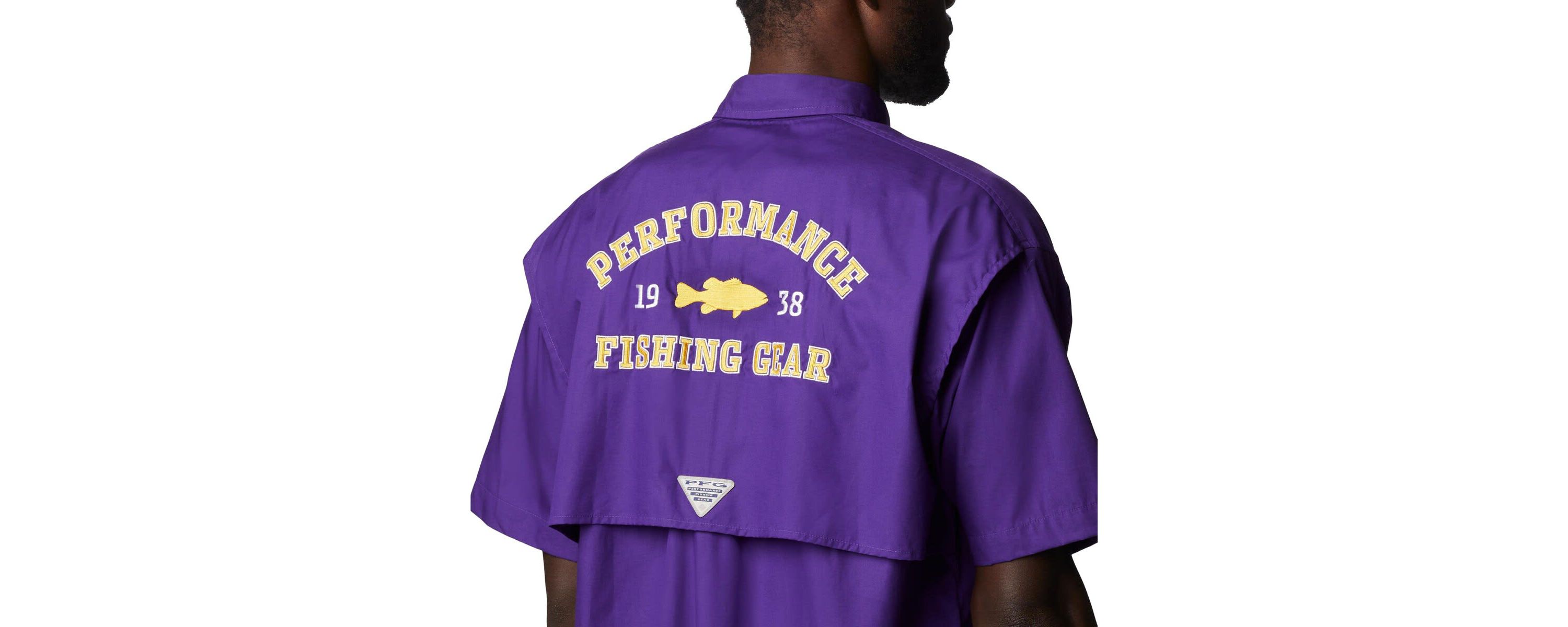 NCAA LSU Tigers Bonehead Button-Up Shirt