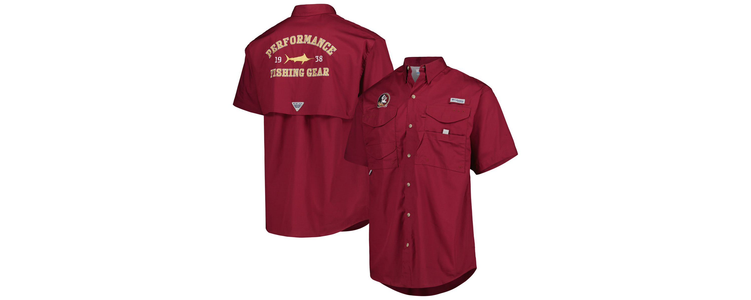 NCAA Florida State Seminoles Bonehead Button-Up Shirt