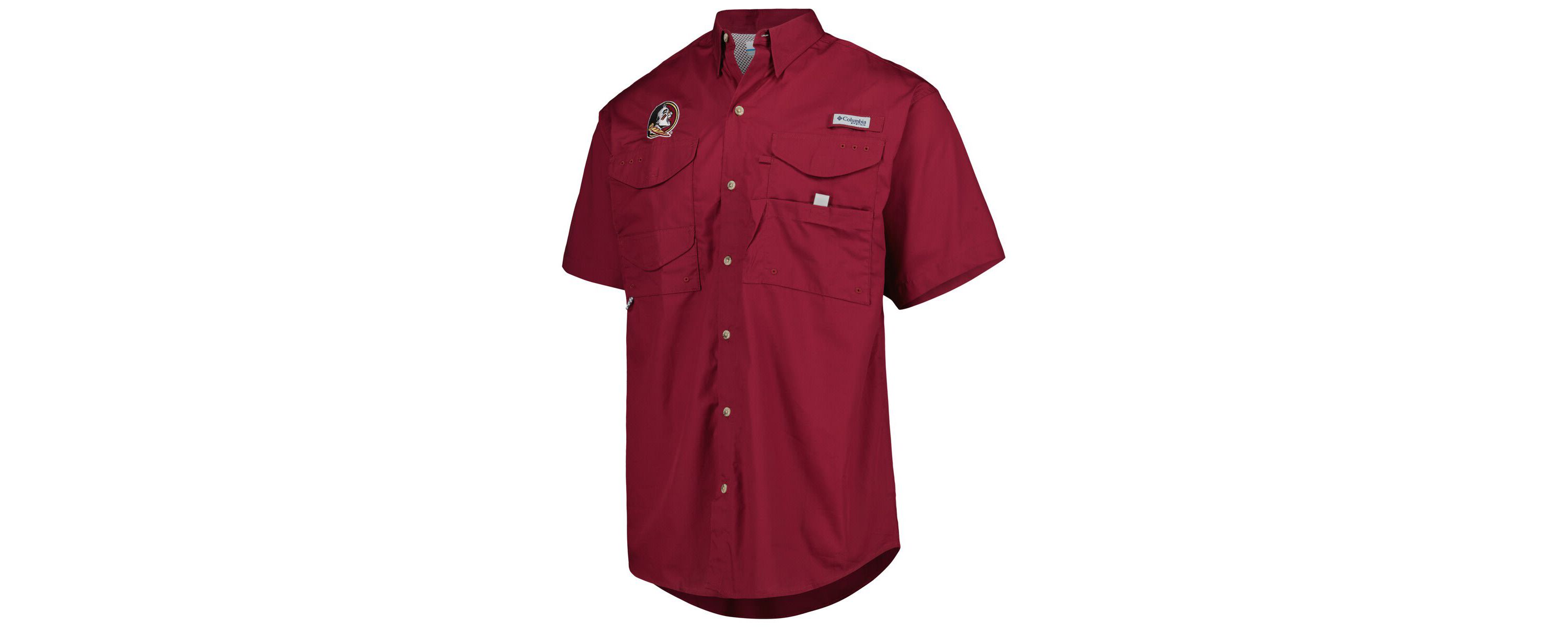 NCAA Florida State Seminoles Bonehead Button-Up Shirt