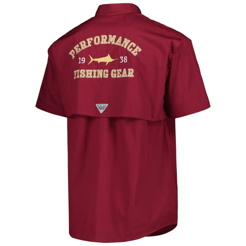 NCAA Florida State Seminoles Bonehead Button-Up Shirt