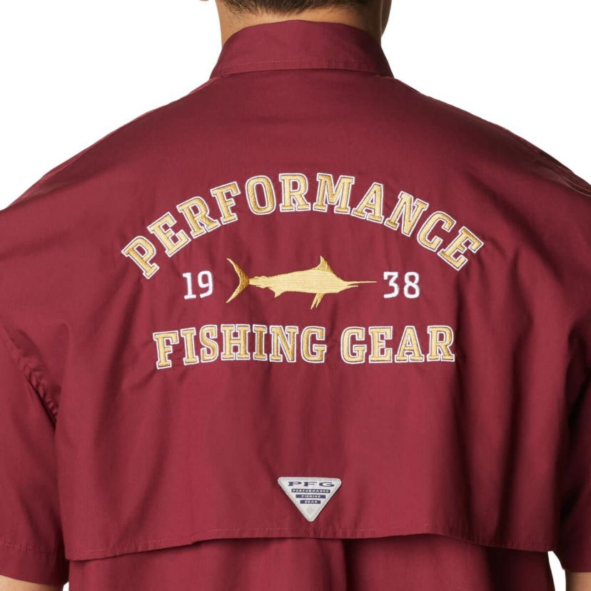 NCAA Florida State Seminoles Bonehead Button-Up Shirt