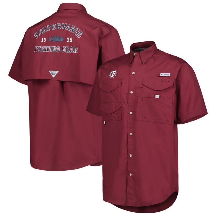NCAA Texas A&M Aggies Bonehead Button-Up Shirt