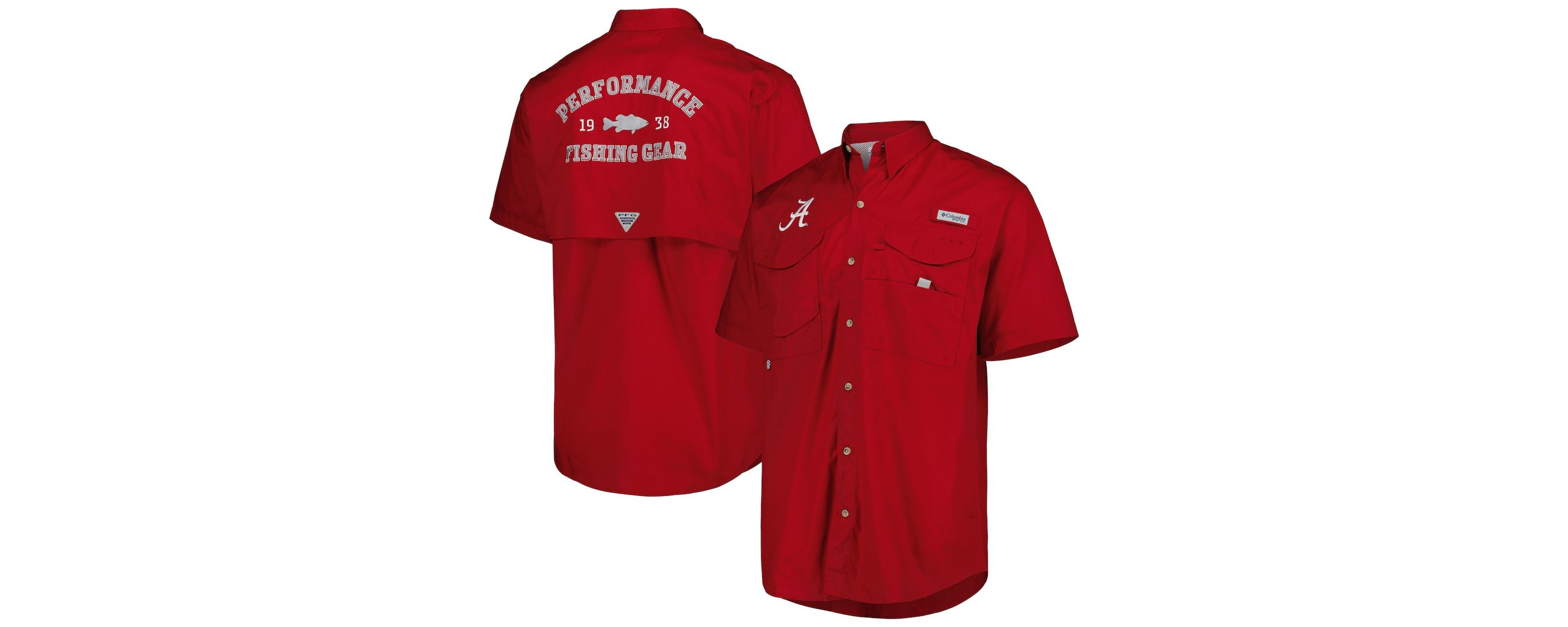 Alabama Crimson Tide NCAA Alabama Tide Bonehead Button-Up Shirt