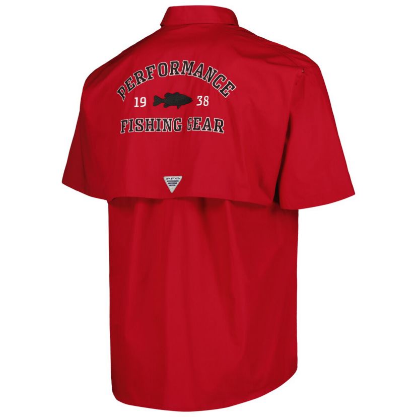NCAA Arkansas Razorbacks Bonehead Button-Up Shirt