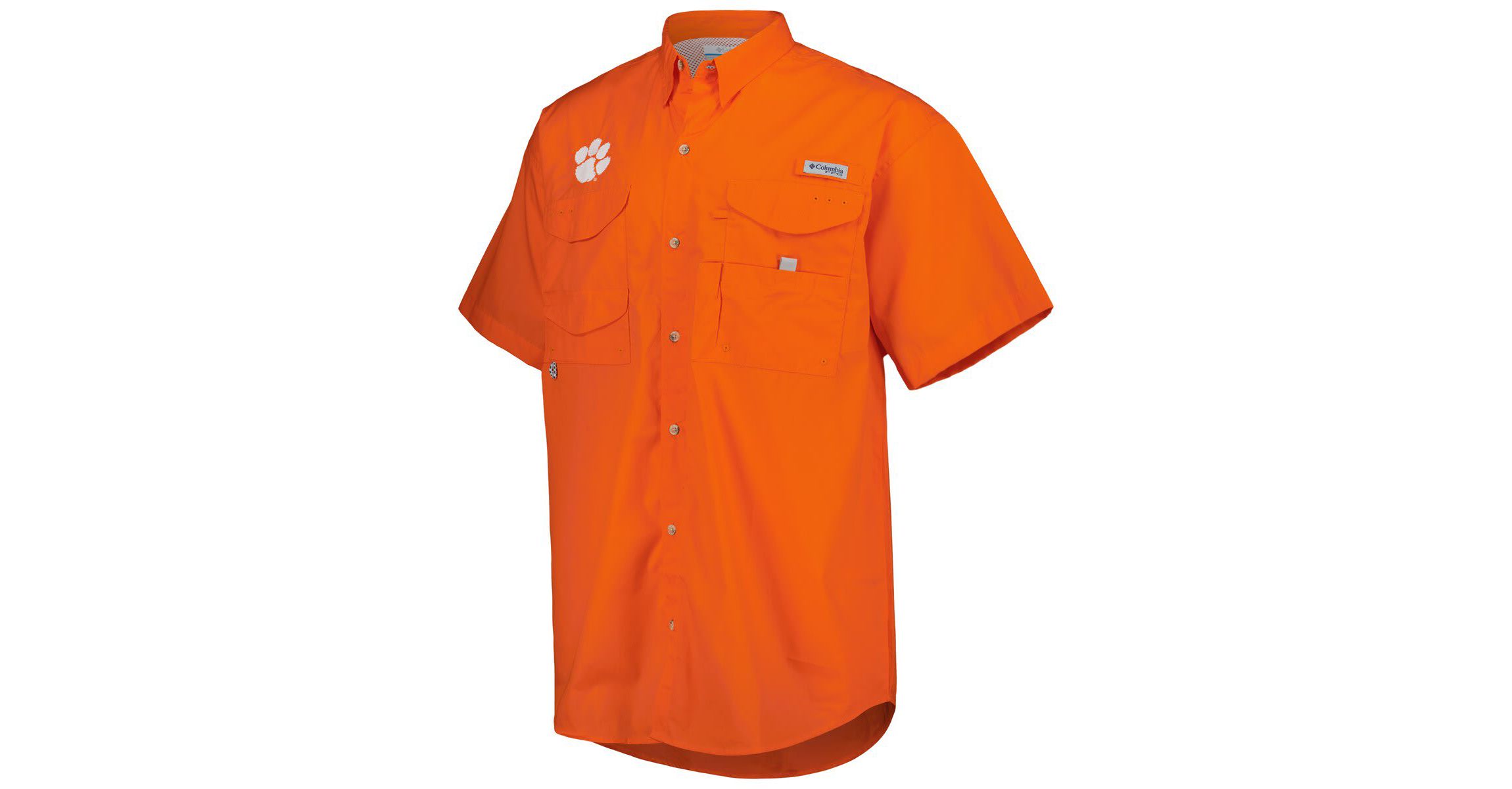 NCAA Clemson Tigers Bonehead Button-Up Shirt