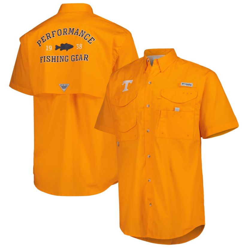 NCAA Tennessee Tennessee Volunteers Bonehead Button-Up Shirt