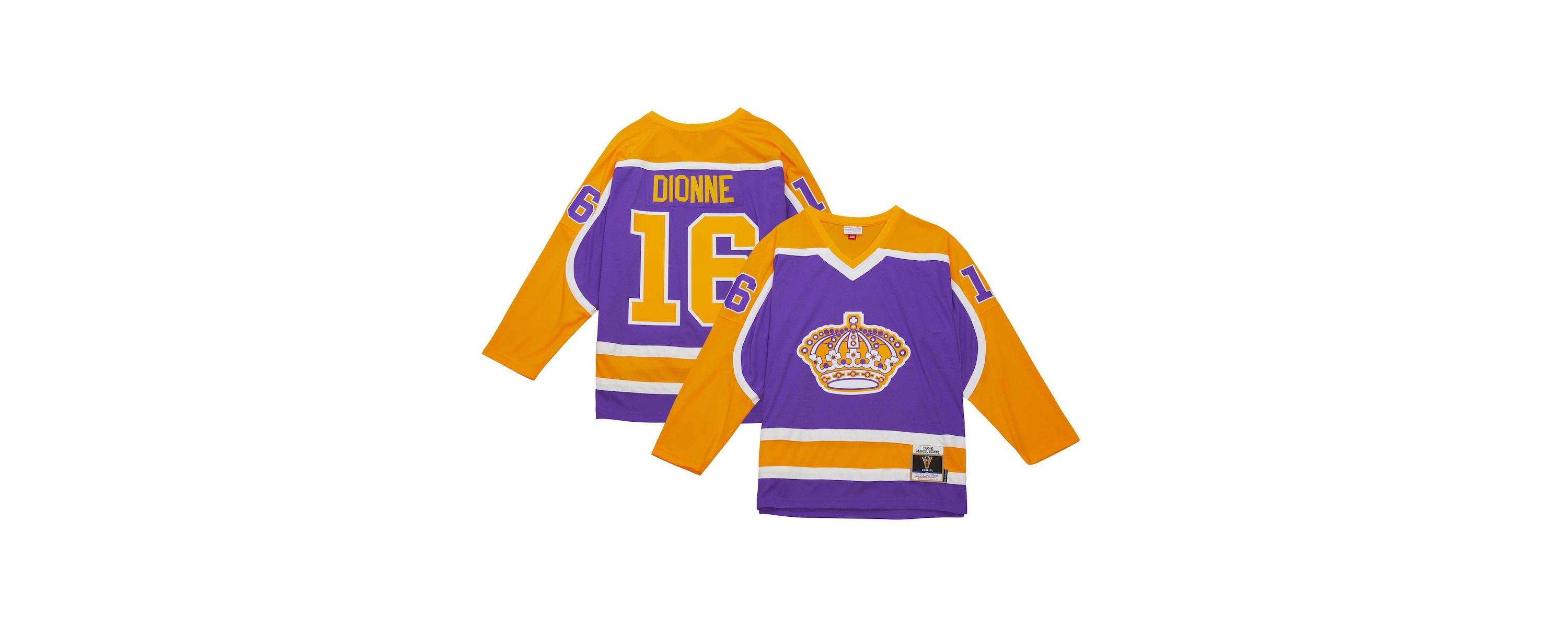 NHL Marcel Dionne Los Angeles Kings 1980/81 Line Player Jersey