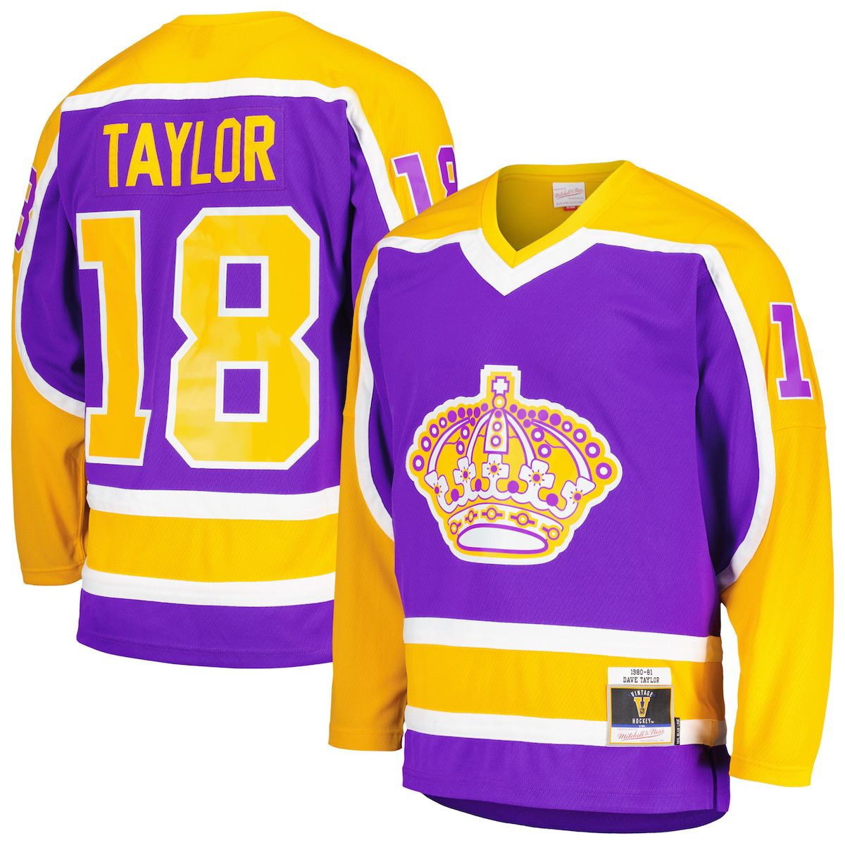 NHL Dave Taylor Los Angeles Kings 1980/81 Line Player Jersey