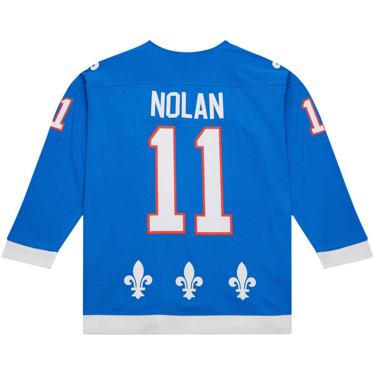 Vintage Hockey Owen Nolan Quebec Nordiques 1992/93 Line Player Jersey