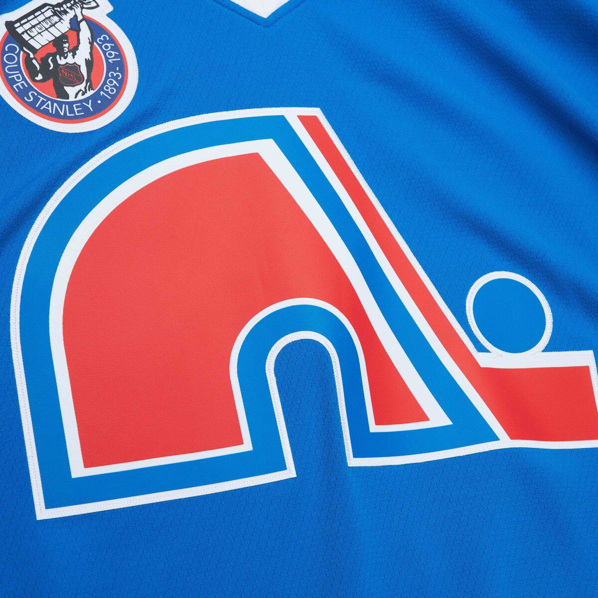 Vintage Hockey Owen Nolan Quebec Nordiques 1992/93 Line Player Jersey