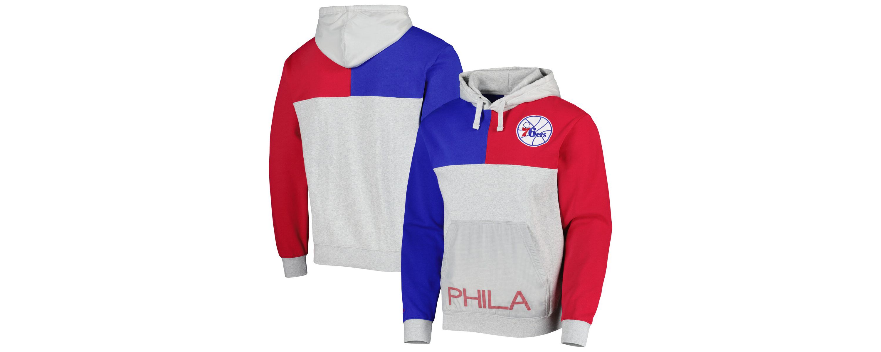NBA Philadelphia 76ers Tie-Breaker Pullover Hoodie