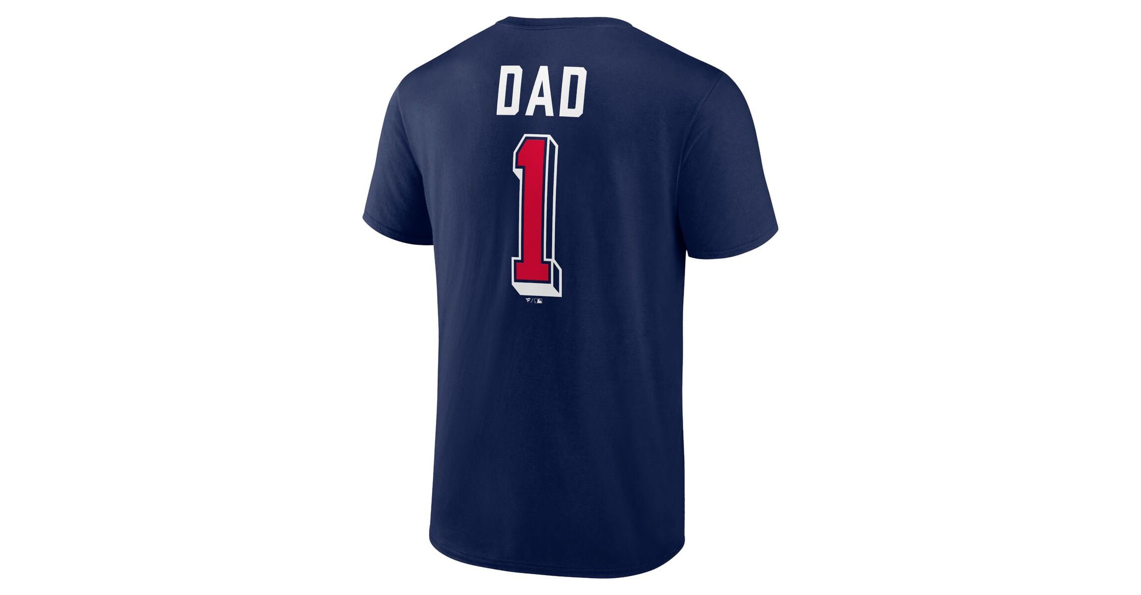 MLB Cleveland Guardians Number One Dad Team Logo T-Shirt