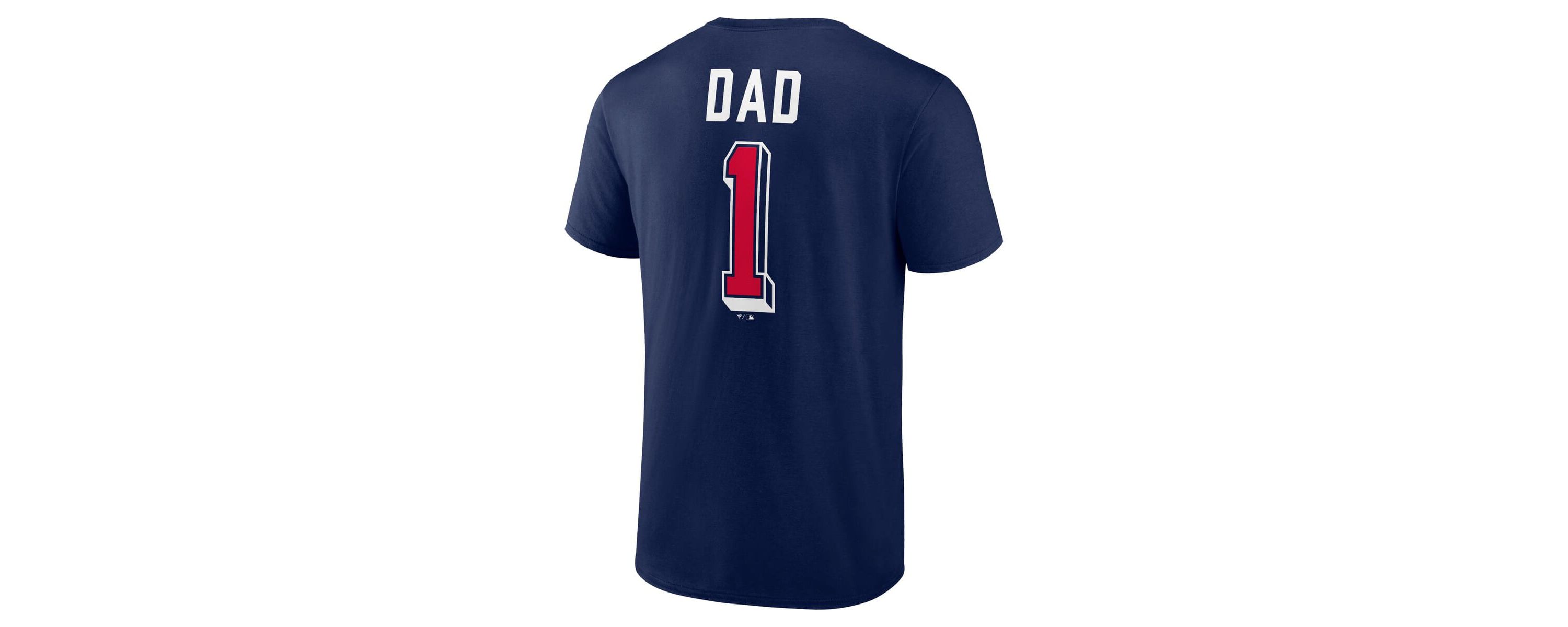 MLB Cleveland Guardians Number One Dad Team Logo T-Shirt