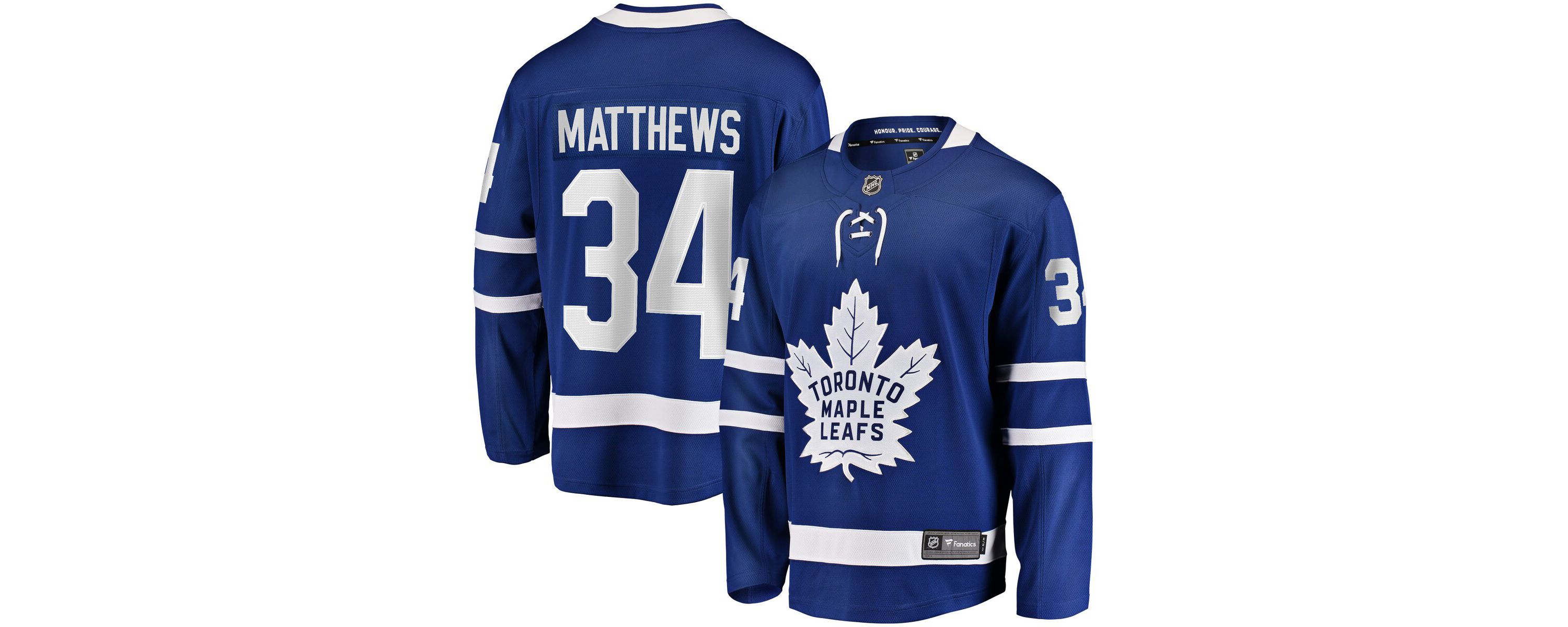 NHL Fanatics Auston Matthews Toronto Maple Leafs Home Breakaway Jersey