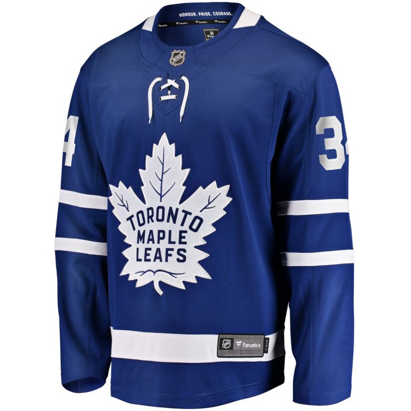 NHL Fanatics Auston Matthews Toronto Maple Leafs Home Breakaway Jersey