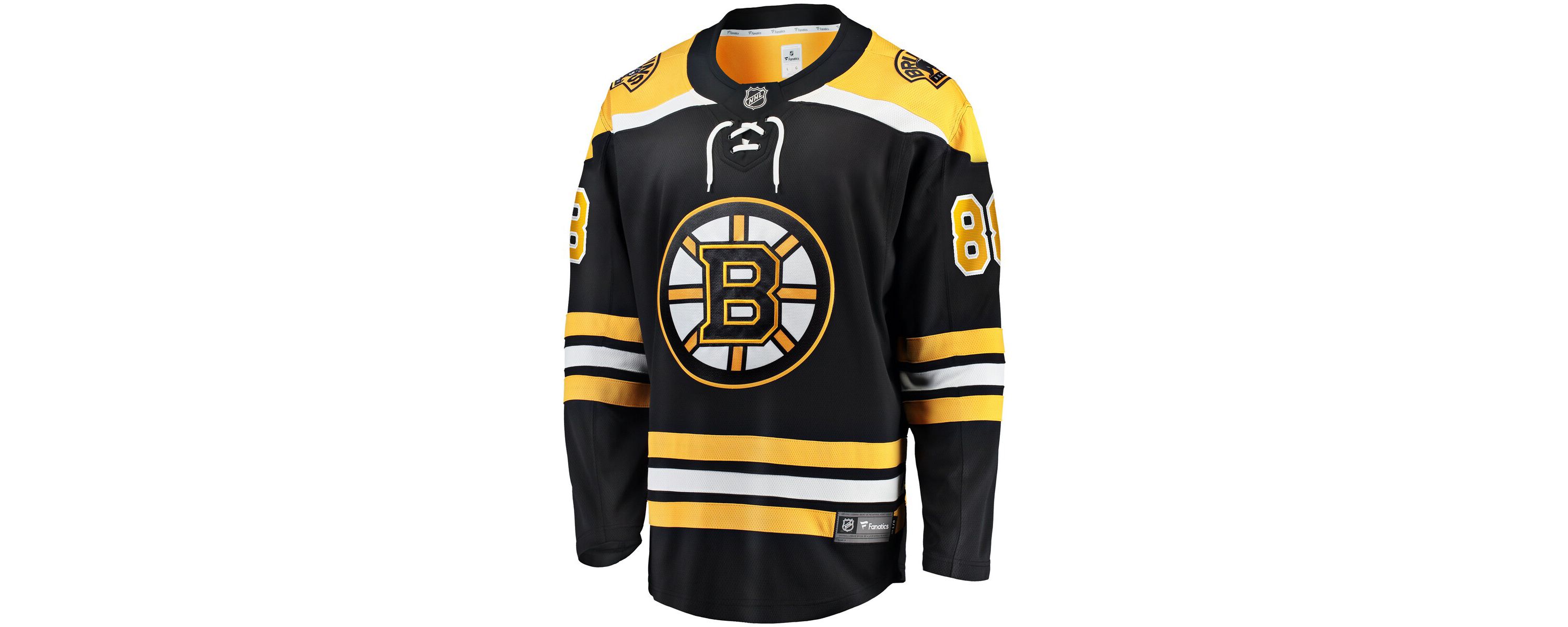 NHL Fanatics David Pastrnak Home Breakaway Jersey