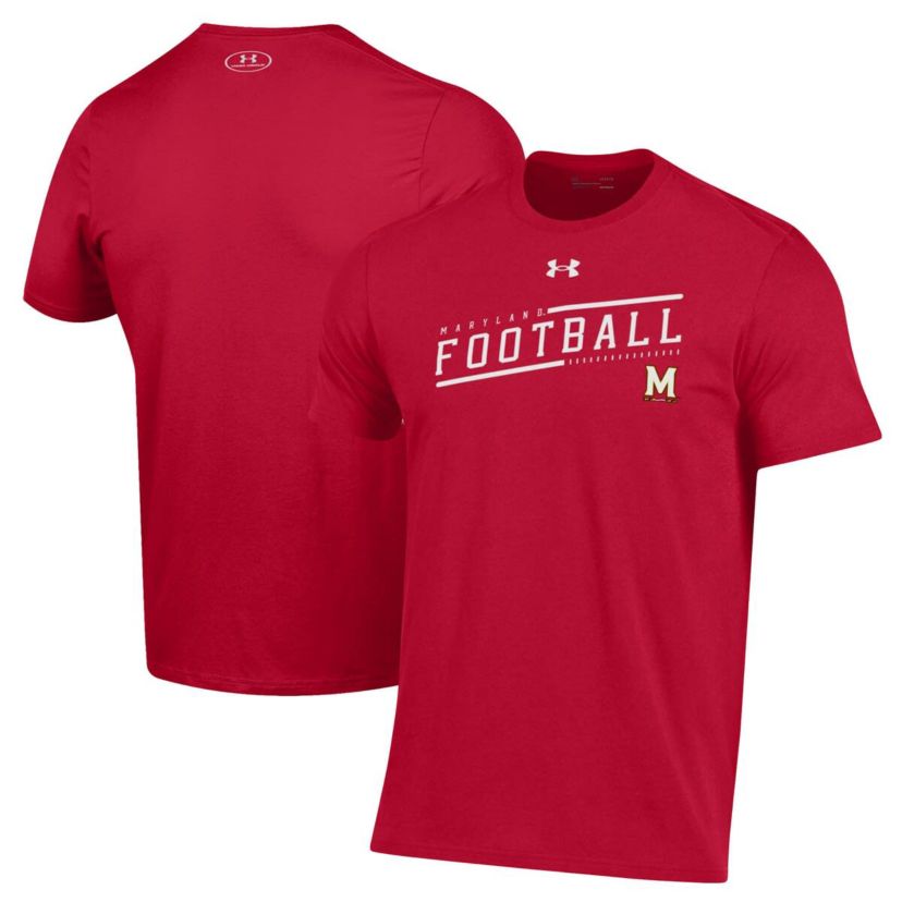 NCAA Under Armour Maryland Terrapins 2023 Sideline Performance T-Shirt