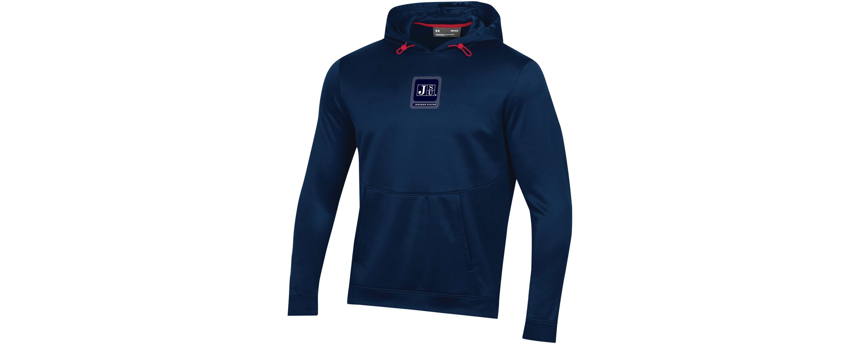NCAA Under Armour Jackson State Tigers 2023 Sideline Steiner Pullover Hoodie