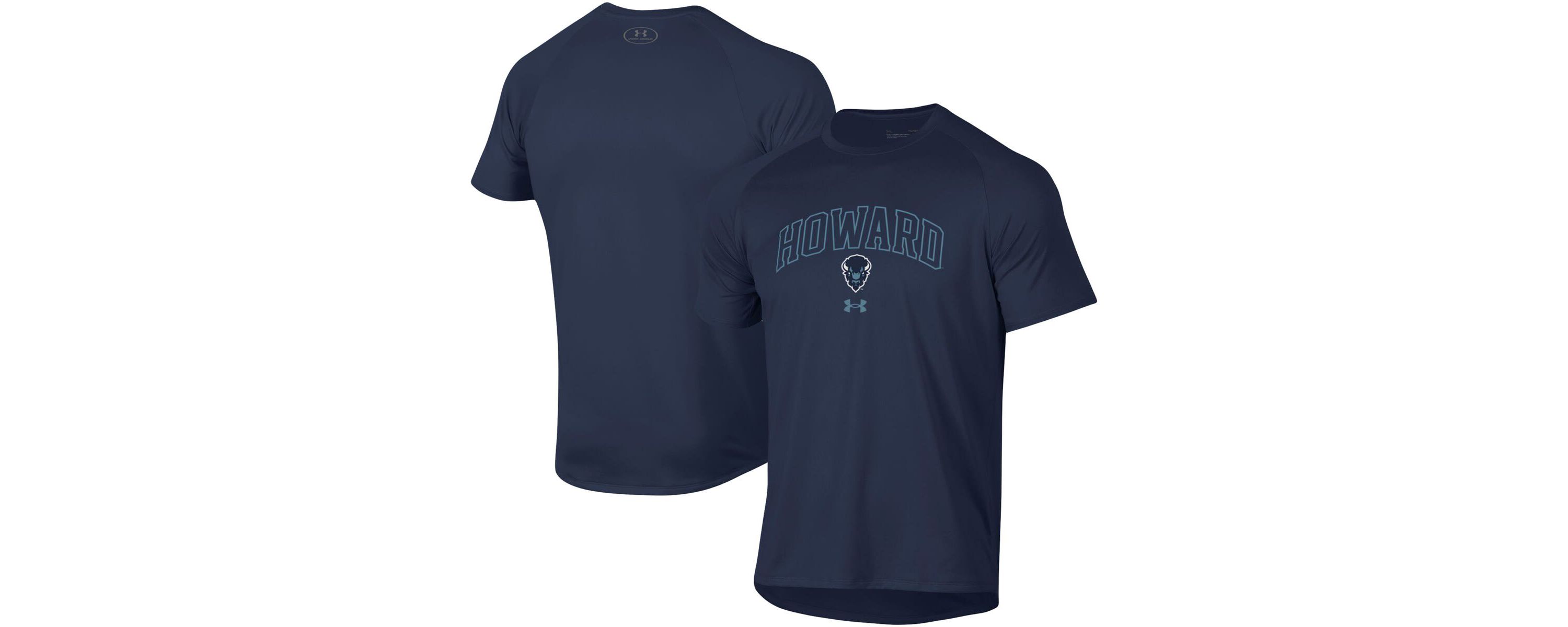 NCAA Under Armour Howard Bison 2023 Sideline Performance Raglan T-Shirt