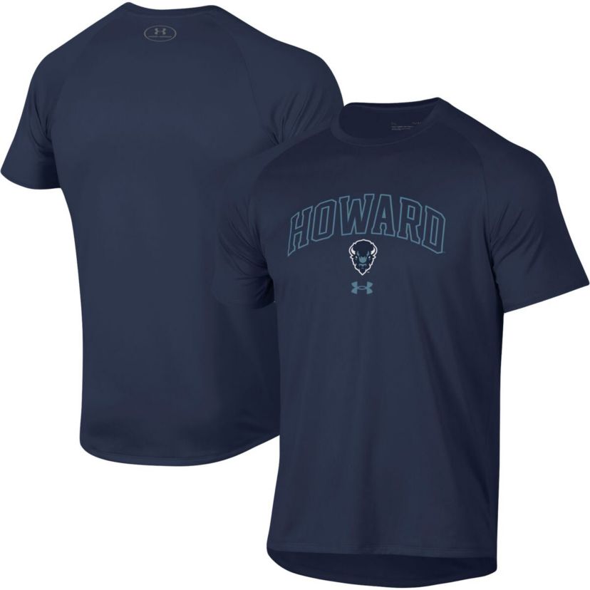 NCAA Under Armour Howard Bison 2023 Sideline Performance Raglan T-Shirt