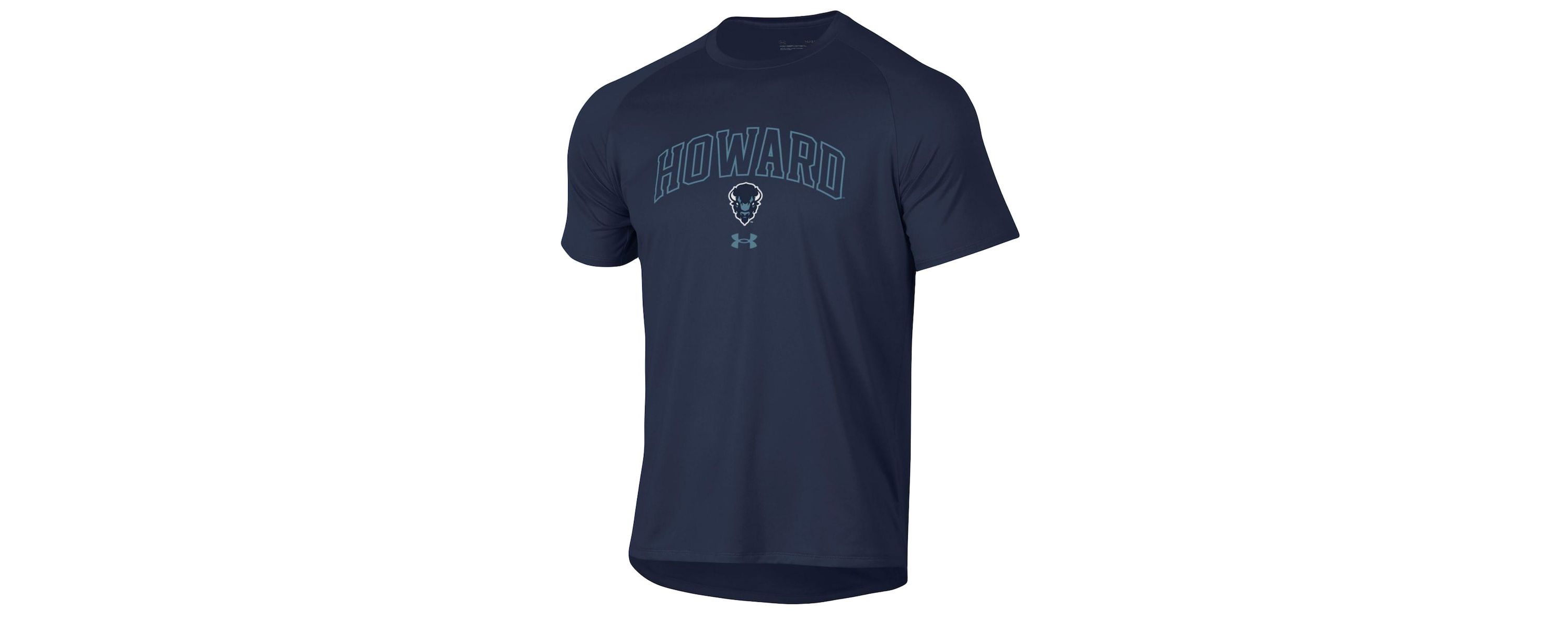 NCAA Under Armour Howard Bison 2023 Sideline Performance Raglan T-Shirt