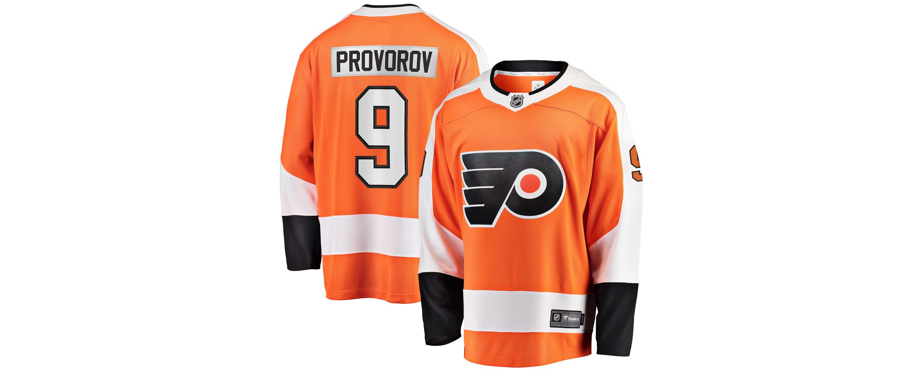 NHL Fanatics Ivan Provorov Philadelphia Flyers Home Breakaway Jersey