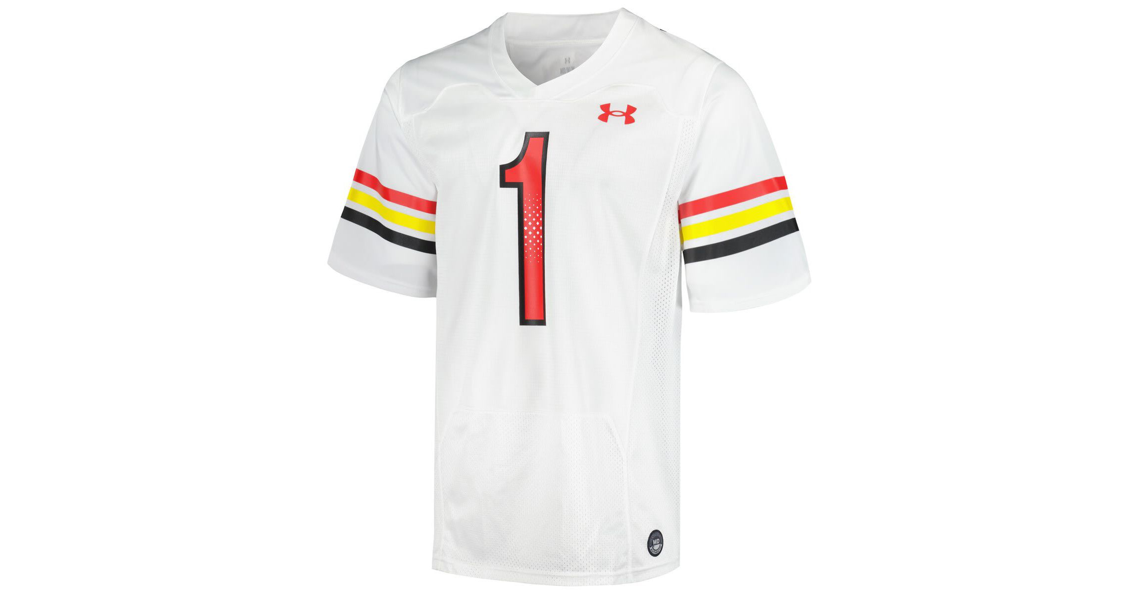 NCAA Under Armour #1 Maryland Terrapins Replica Football Jersey