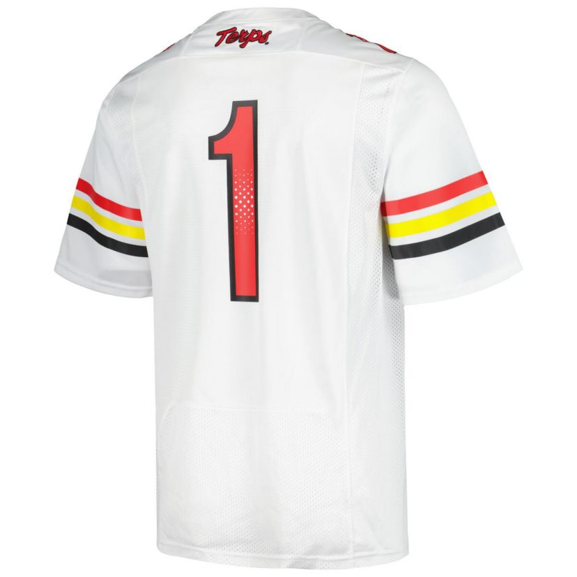 NCAA Under Armour #1 Maryland Terrapins Replica Football Jersey