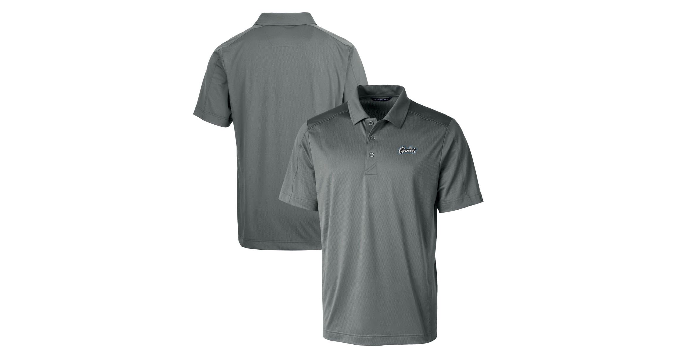 NCAA UCF Knights Citronaut Logo Big & Tall DryTec Prospect Textured Stretch Polo