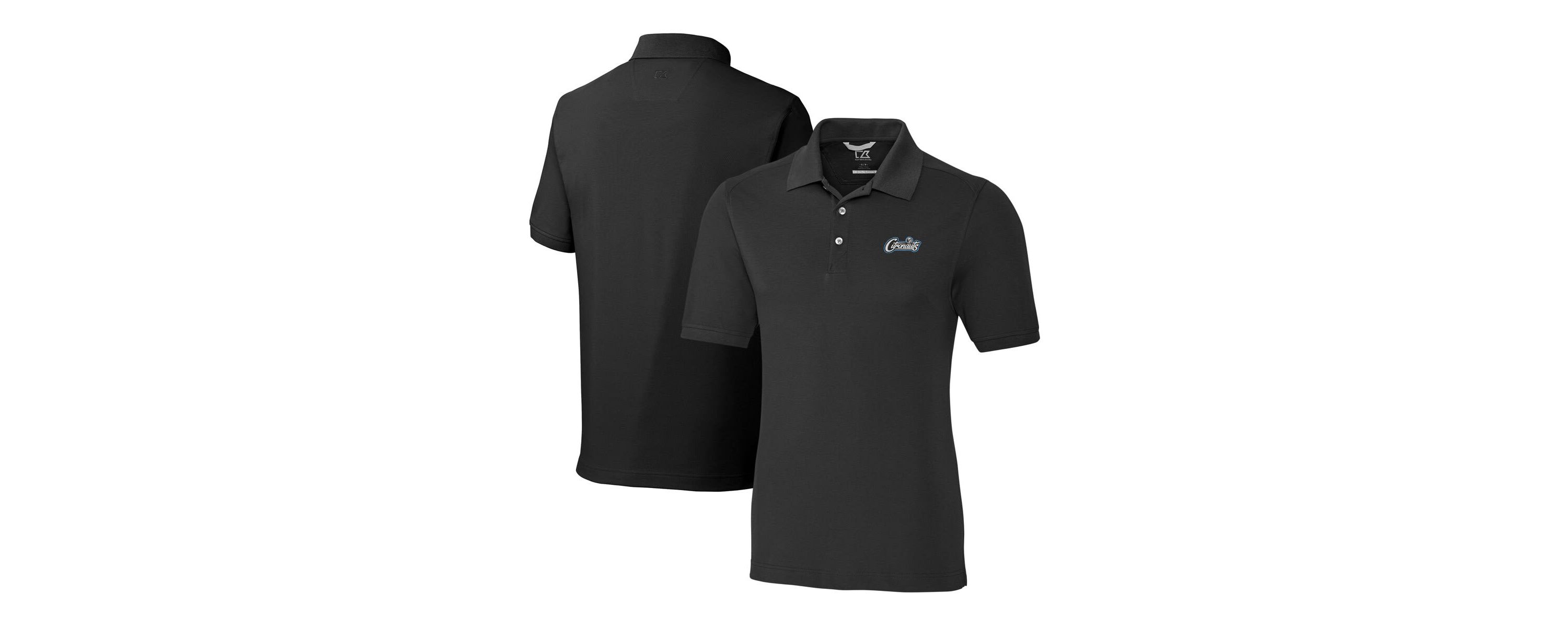 NCAA UCF Knights Citronaut Logo Advantage Tri-Blend Pique Big & Tall Polo