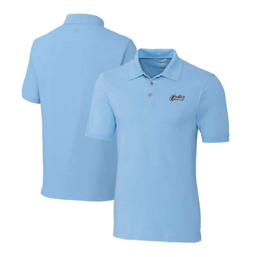 NCAA Light UCF Knights Citronaut Logo Advantage Tri-Blend Pique Big & Tall Polo