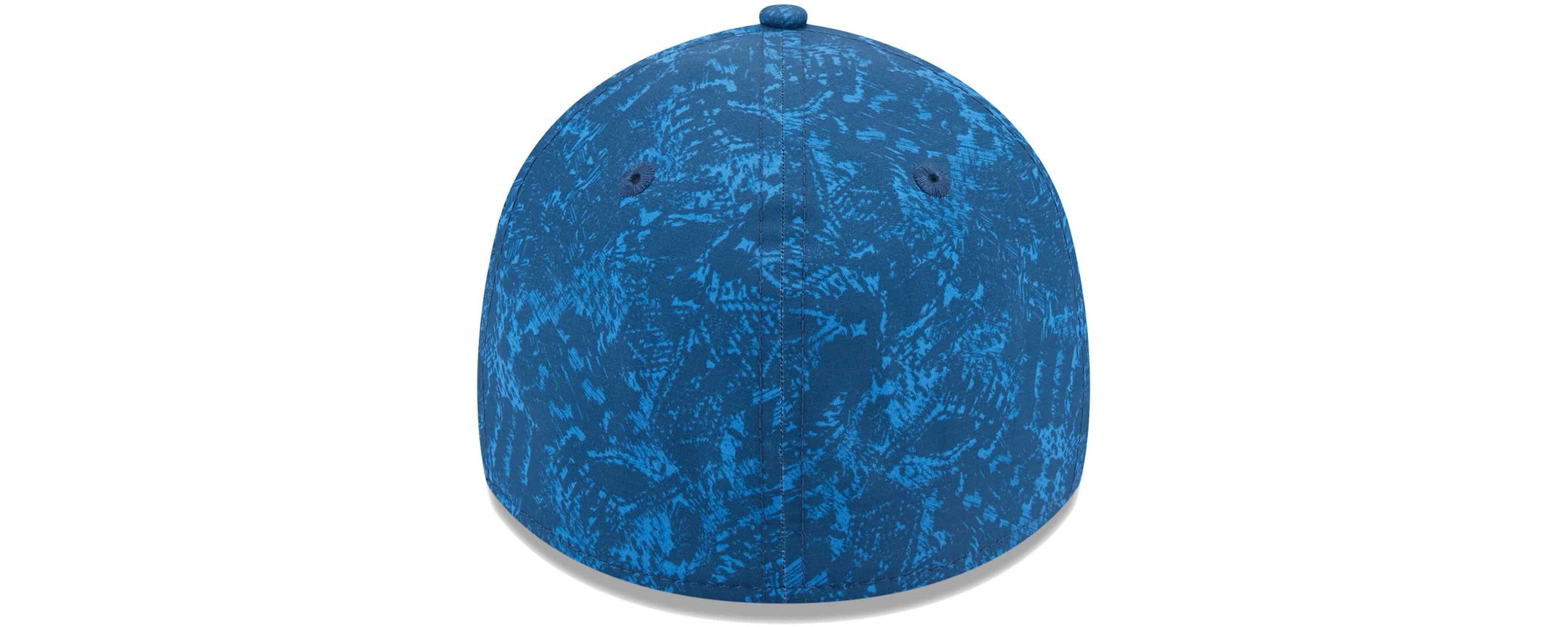 International Clubs Blue/Navy Chelsea Retro All Over Print 39THIRTY Flex Hat