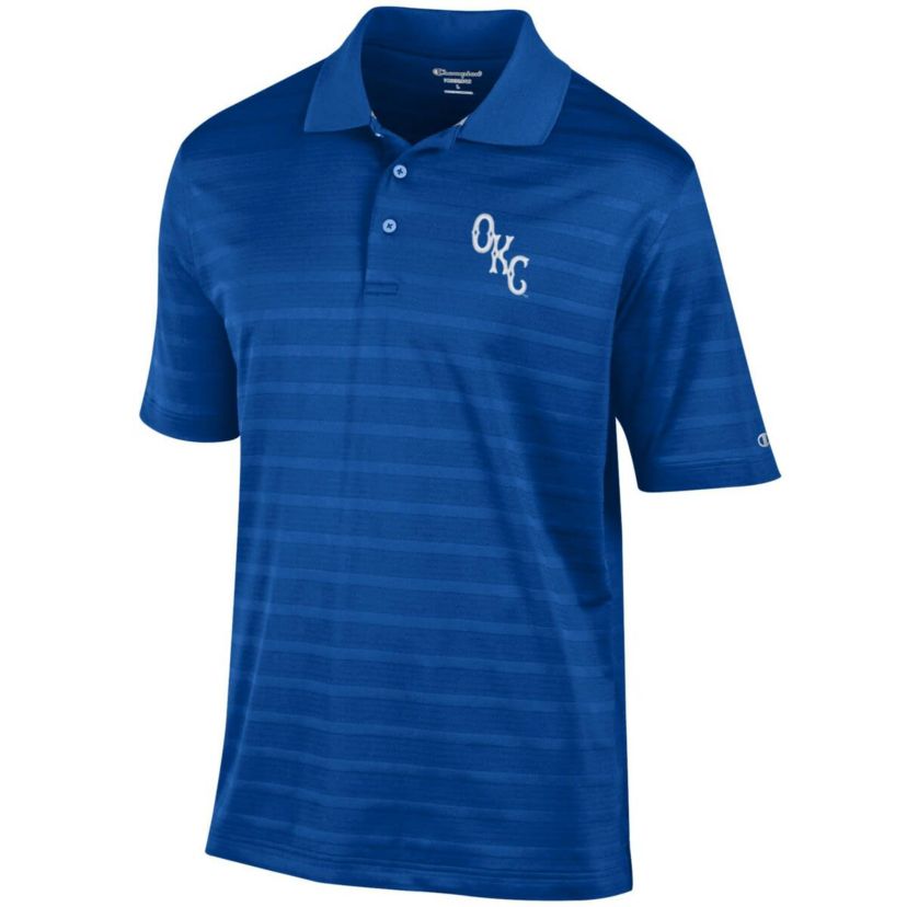 MiLB Oklahoma City Dodgers Textured Solid Polo