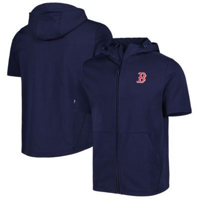 Levelwear Men's Boston Red Sox MLB Boston Sox Recruit Full-Zip Short Sleeve Hoodie -  32041555333638