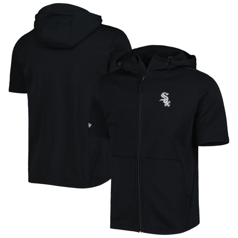 Chicago White Sox MLB Chicago Sox Recruit Full-Zip Short Sleeve Hoodie