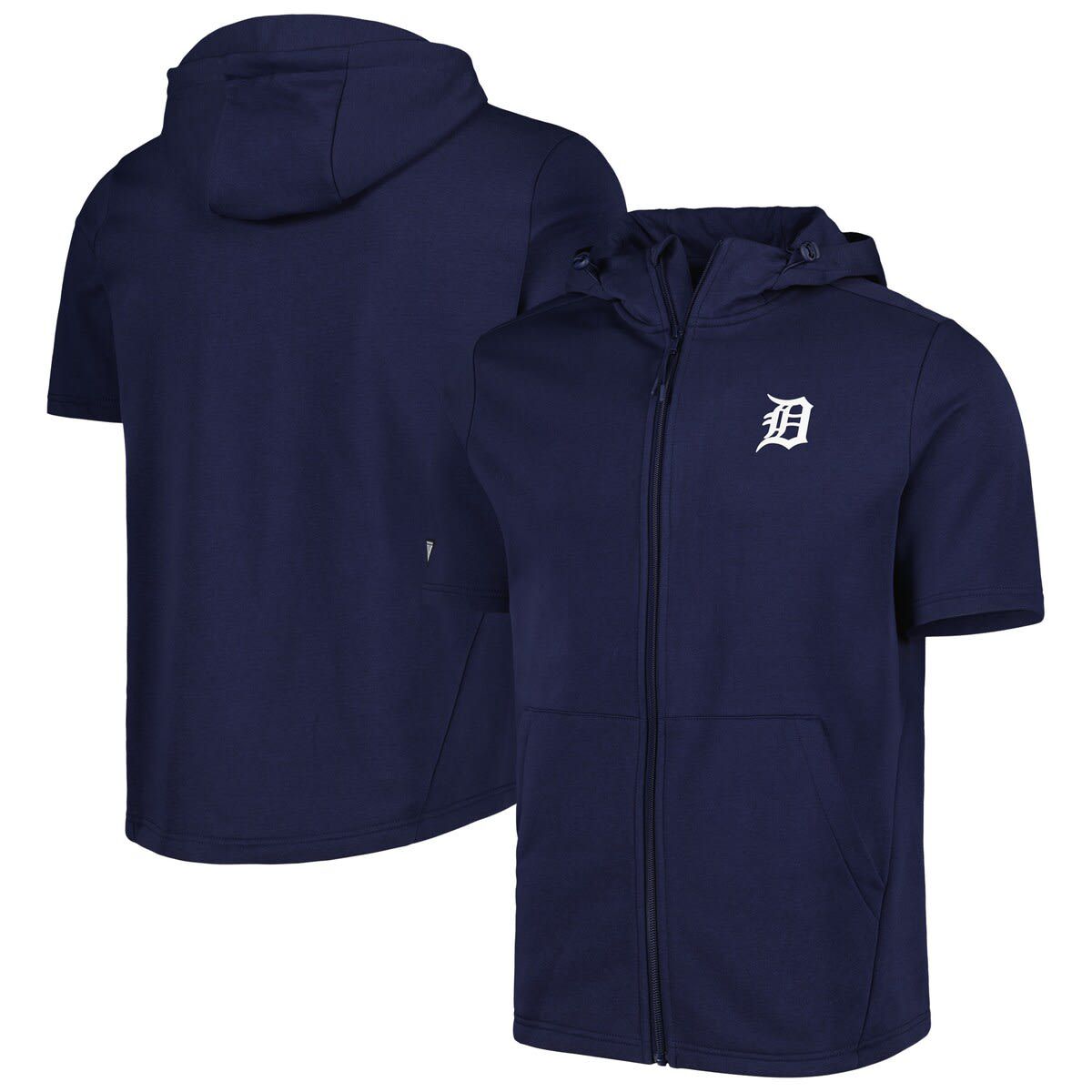 MLB Detroit Tigers Recruit Full-Zip Short Sleeve Hoodie