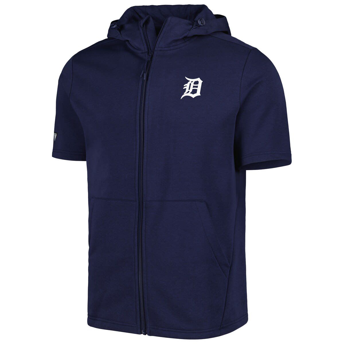MLB Detroit Tigers Recruit Full-Zip Short Sleeve Hoodie