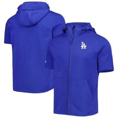 MLB Los Angeles Dodgers Recruit Full-Zip Short Sleeve Hoodie