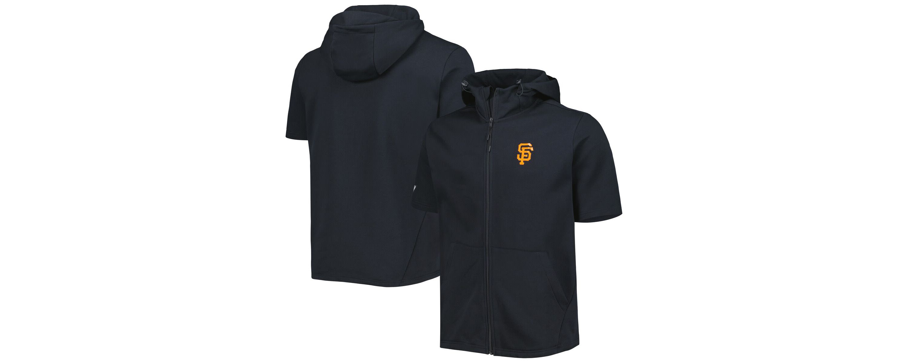 MLB San Francisco Giants Recruit Full-Zip Short Sleeve Hoodie