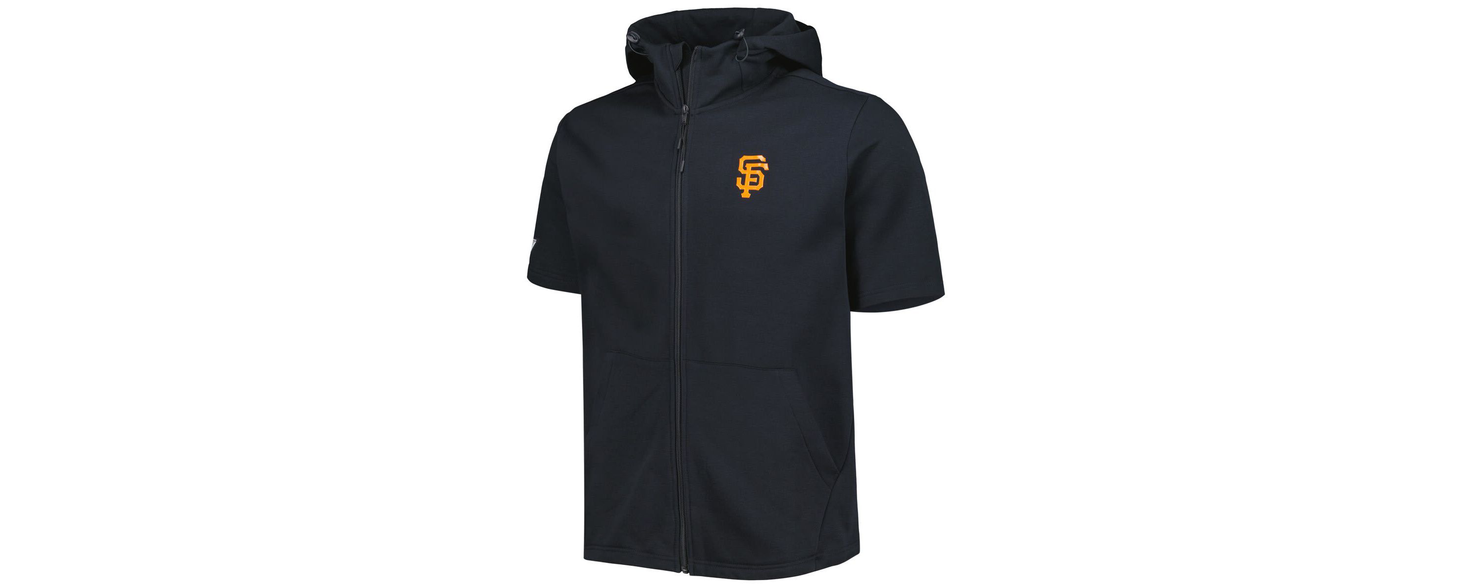 MLB San Francisco Giants Recruit Full-Zip Short Sleeve Hoodie