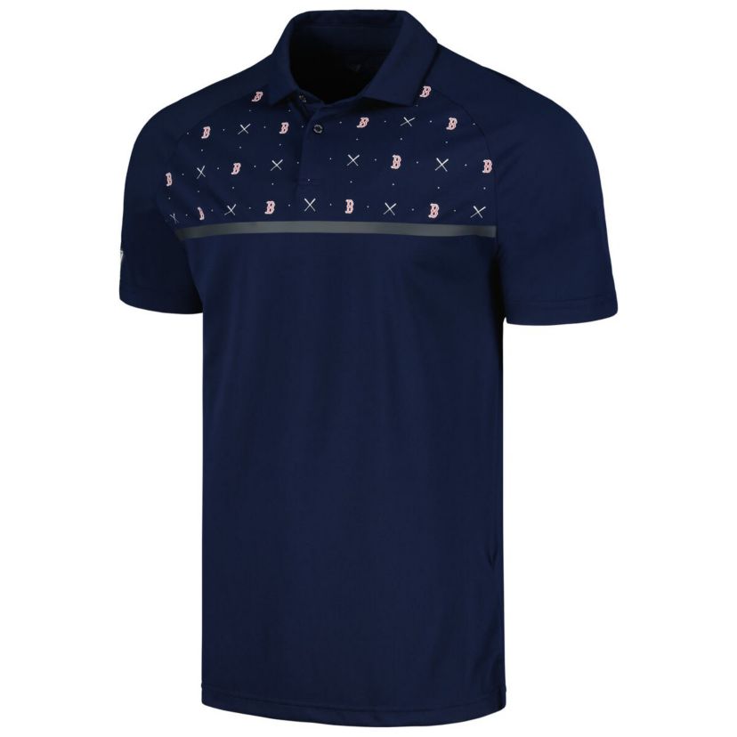 Boston Red Sox MLB Boston Sox Sector Batter Up Raglan Polo