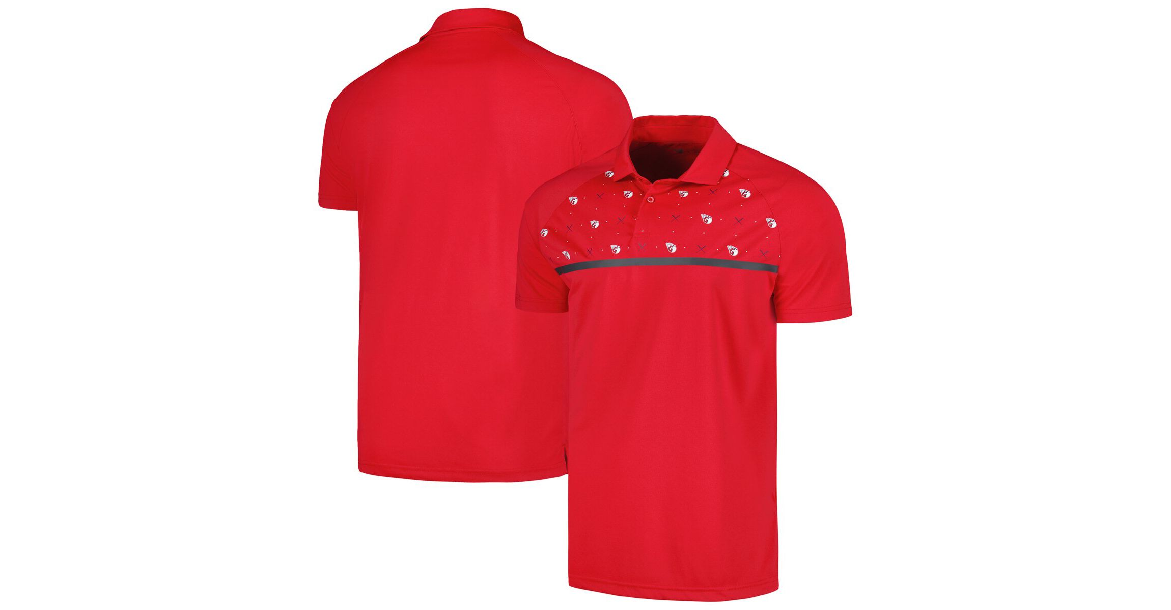MLB Cleveland Guardians Sector Batter Up Raglan Polo