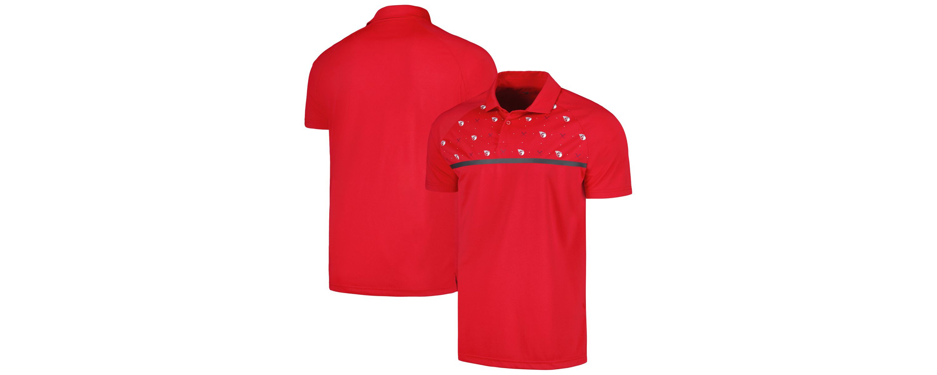 MLB Cleveland Guardians Sector Batter Up Raglan Polo